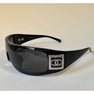 Chanel 5085-B Sunglasses Black C. 01 140 110 Vintage Rare